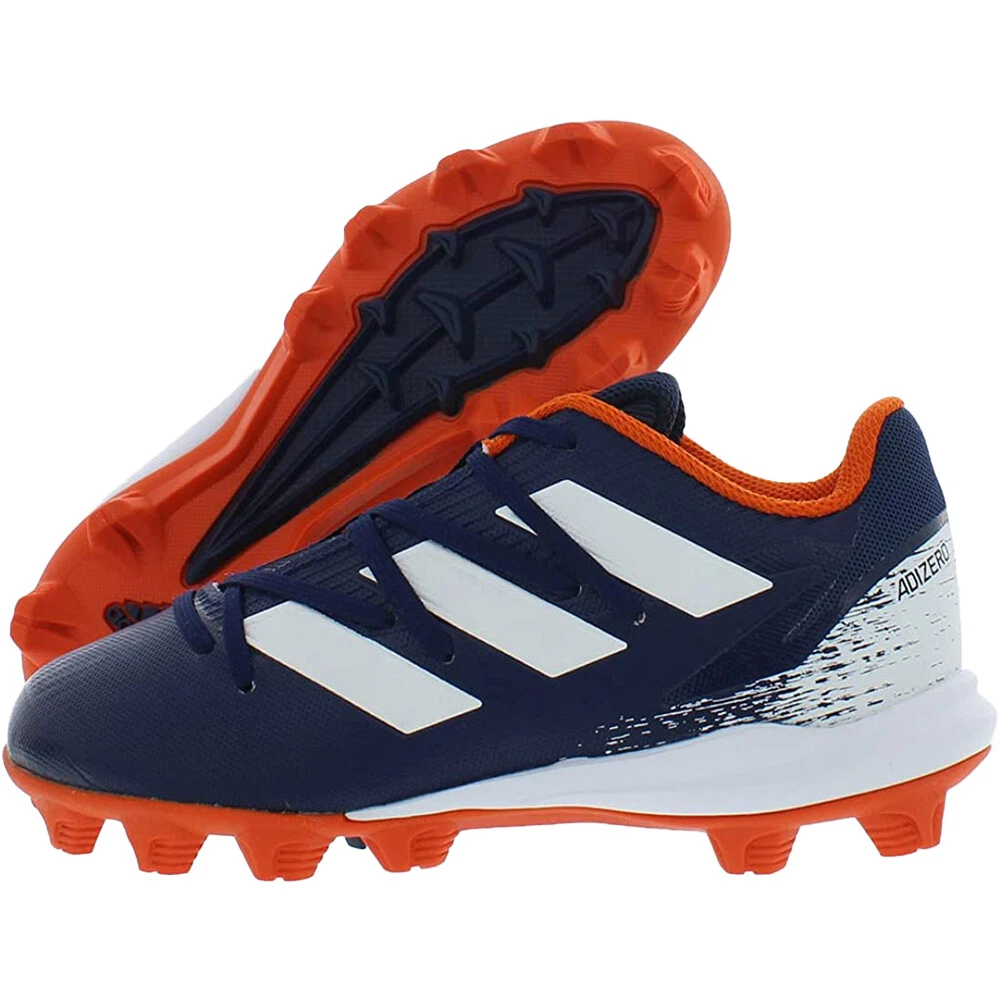 Orange and hotsell navy baseball cleats
