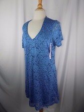 TIANA B LIGHT BLUE LACE EVENING PARTY OCCASION LINED DRESS SZ XXL NWT