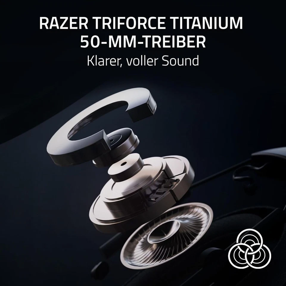 Razer BlackShark V2 HyperSpeed Gaming Headset Dual Wireless v7.1 Multi-Plattform - Bild 3 von 4