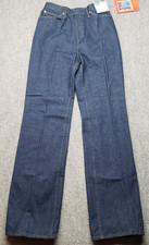 Vintage Orange Tab Levi's Jeans Womens 12 Blue California Straights USA 0214 New