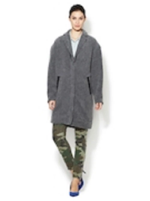 elizabeth and james Gray Regular Size Coats, Jackets & Vests for