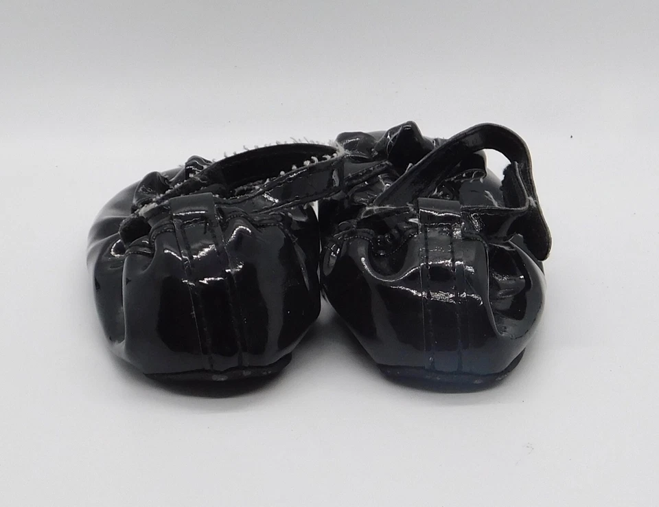 Zapatos de vestir Carter's Infantiles Niñas Negro Pat & Leather Stay On Mary Jane Talla 2 "G" Foto 4 de 4