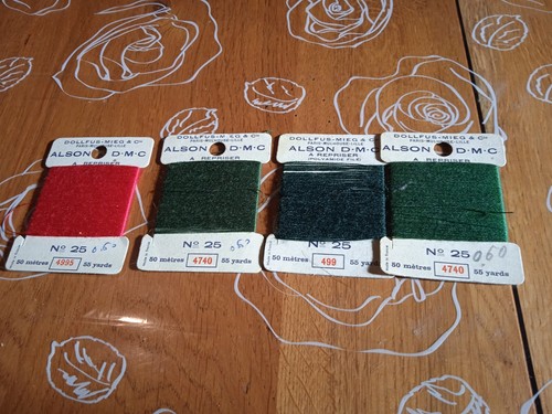 Lot Fil à Repriser Viscose Dederon & Boutons Solidor – Ostalgie Couture RDA