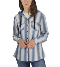 Boston Traders Women's Hooded Shirt Jacket Variety