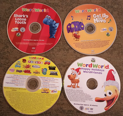 Ncircle Parade of Fun compilation DVD + 3 Word World DVDs | eBay