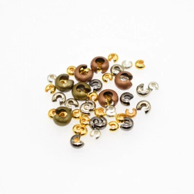 Wholesale 3MM-6MM Smooth Seamed Spacer Beads Silver Open Seamless - Image 1 of 4