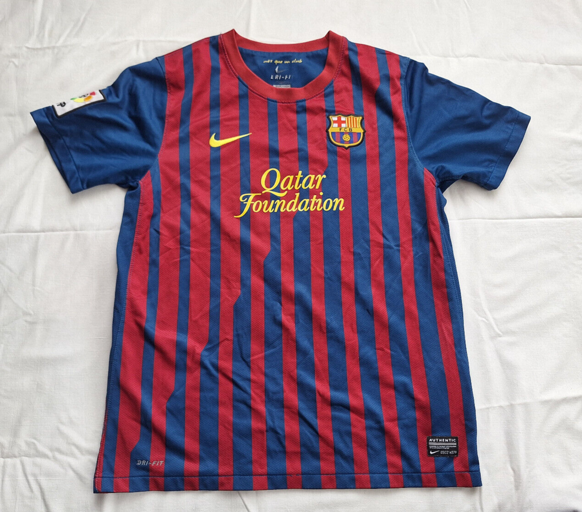 FC Barcelona 2011レプリカユニフォーム FC Barcelona 2011 Home Jersey #10 Messi Nike Red blue Shirt