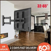 TV Wall Bracket Cantilever Corner Mount 32 Inch Tilt Swivel Heavy Duty 24-55''