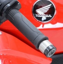 R&G Racing Black Bar End Sliders For 1998?2023 Honda Bros