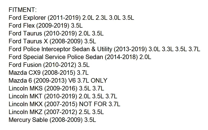 Filtro de ar do motor FA1884 para Ford Flex (2009-2019) Fusion (2010-2012) 3,5L - Imagem 2 de 3