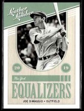 2019 Panini Leather & Lumber Equalizers Joe DiMaggio New York Yankees #EQ-9