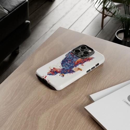 Bald Eagle USA Stars - Phone Ink Case for iPhone, Galaxy, Pixel - Picture 73 of 281