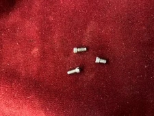 SMITH & WESSON K&L FRAME STAINLESS SIDEPLATE (2) & ENDSHAKE (1) SCREWS