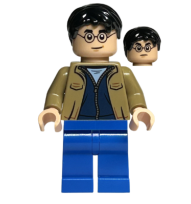 たんぽぽ様 Lego Harry Potter 76413 Dark Tan Jacket Blue Legs Harry Potter