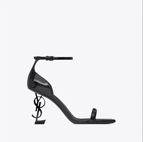 Venta caliente Tacones altos europeos y americanos con diseño de hebilla y letra 2025 - Imagen 9 de 21