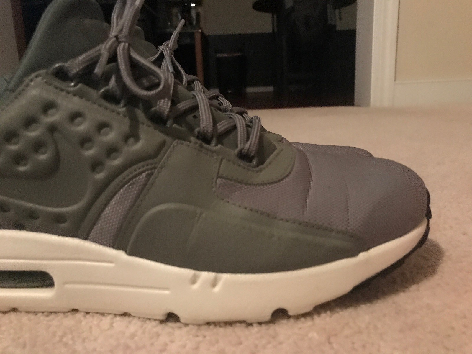 Nike AIR MAX ZERO PREMIUM MAX Size 10 881982 004 Grey Retro Athletic Running Gym 55e828 Nike AIR MAX ZERO PREMIUM MAX Size 10 881982 004 Grey Retro Athletic Running Gym 55e828