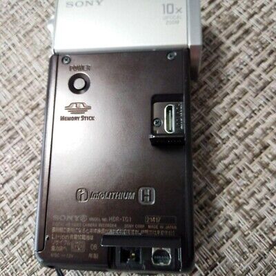 SONY Digital Hi-Vision Handycam TG1 HDR-TG1 Silver Japan Portable Type Japan