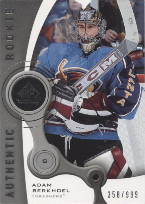 2005-06 SP Game Used Edition - Adam Berkhoel #167 - 1 of 1