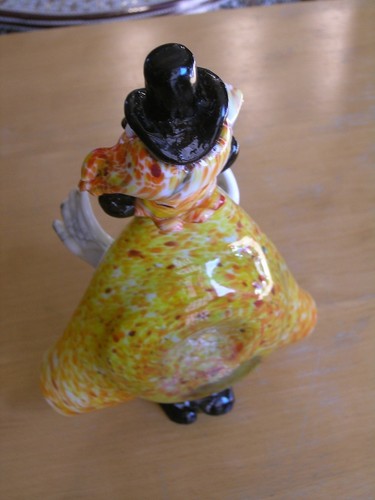 Vintage Italian Murano Art Glass Clown Tray Ashtray ? 11 5/8"x7 1/2" x4+" - Picture 6 of 12