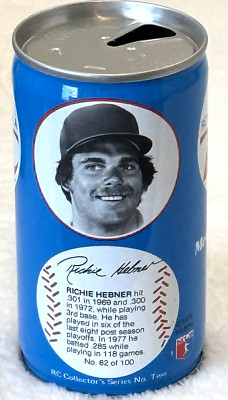 VTG 1970 s  Me & My RC -RC Cola-Richie Hebner-12 oz-Steel Soda-Pop Can-Empty