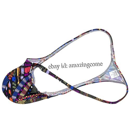 Men Swim Thong Contour Pouch String Underwear Bodybuilding Physique Posing Tanga - Picture 17 of 60
