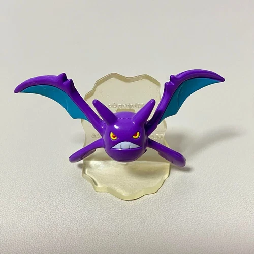Japan CGTSJ Vintage Nintendo TOMY Pokemon Monster Collection CROBAT Figure Toy