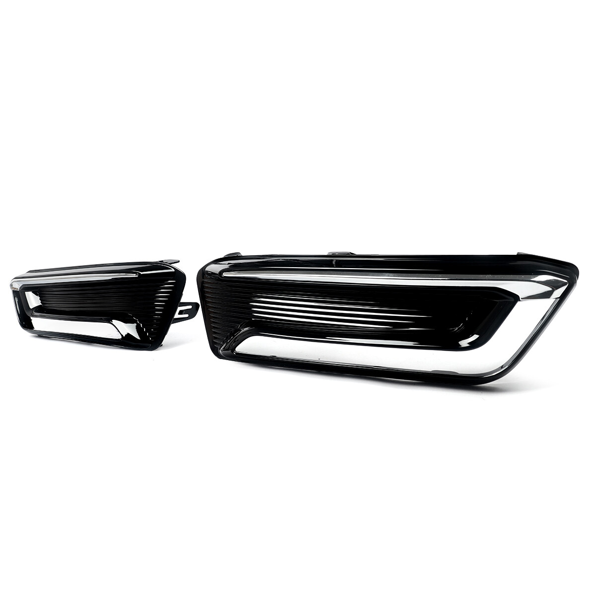 For 2014-2020 Chevrolet Chevy Impala Pair Fog Light Grille Trim Cover Bezels L+R