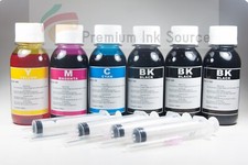 4-Color Bulk Ink Refill Kit for HP Inkjet Printer Cartridges 600 ml Total