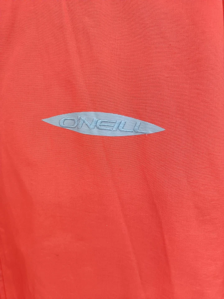 Vintage Unisex O'Neill Sportswear Windbreaker Coat Size XL Coral Pink Hooded  - Изображение 4 из 4