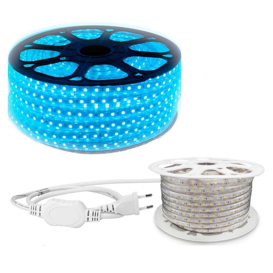 LED Strip Streifen Band extra lang RGB oder einfarbig 5 bis 50m für Garten - Bild 2 von 4