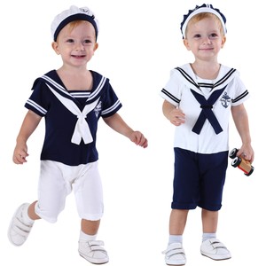 baby girl sailor romper