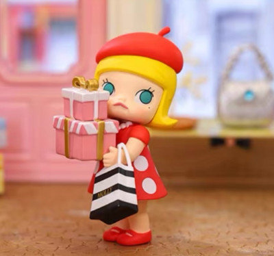 POP MART Molly SHOPPING MOLLY Limited Edition Figure POP MART Molly SHOPPING MOLLY Limited Edition Figure