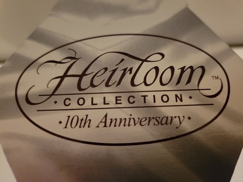 Carlton Cards Used 1998 Diana Princess Of Wales 10th Ann. Heirloom Collect Resin - Picture 12 of 12