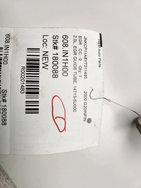 Tubo Infiniti G20 EGR 1999-2002 OEM 14713-5U000 Foto 4 de 4