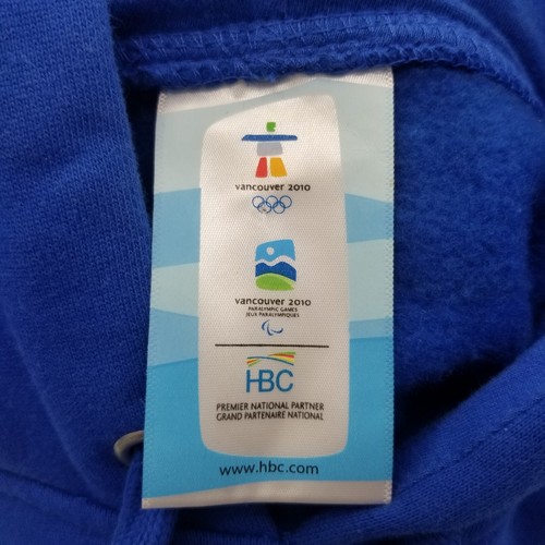 RARE Hudson's Bay Vancouver 2010 Olympic Men's HBC Sweatshirt Hoodie NEW Size M - Picture 9 of 13