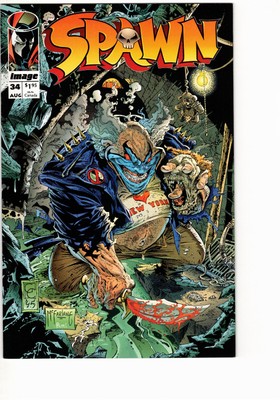 Image Comics USA SPAWN Todd McFarlane First Printing # 34