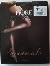 Bas Autofixants Résille Noire Exciting Cabaret Taille 2 (FR40/42) - Bourget