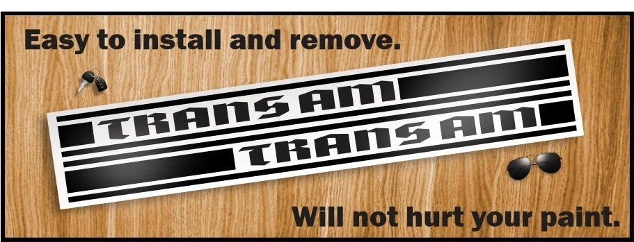 Kit de rayas laterales Trans Am - Hecho a medida Foto 4 de 4
