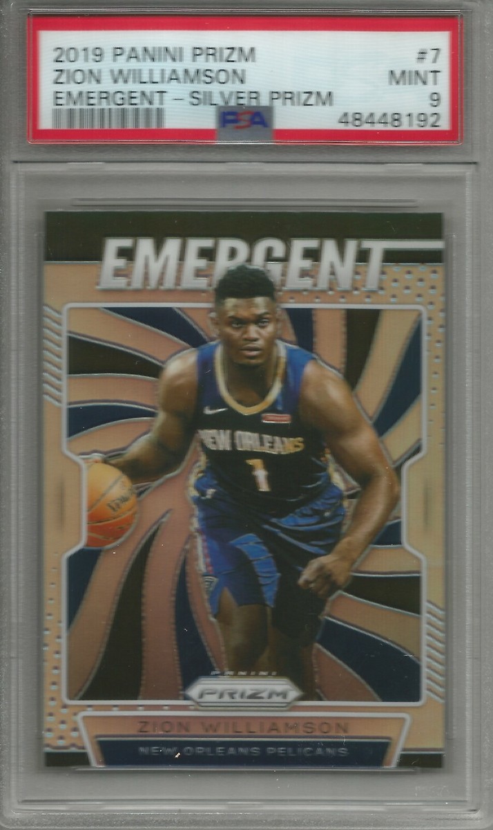 その他 2019-20 panini prizm Zion Williamson RC Zion Williamson 19/20 Panini Prizm Silver Prizm Rookie PSA 9