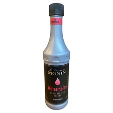 Monin Watermelon Concentrated Flavor 375 mL - No Added Sugar - Beverage Culinary