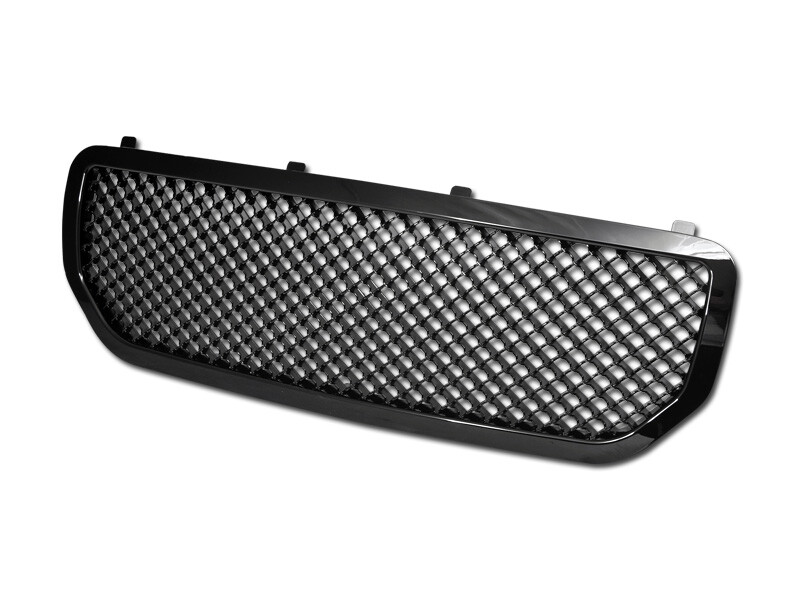 05-07 Dodge Magnum Mesh Front Hood Bumper Grille Guard Black D7 Defective