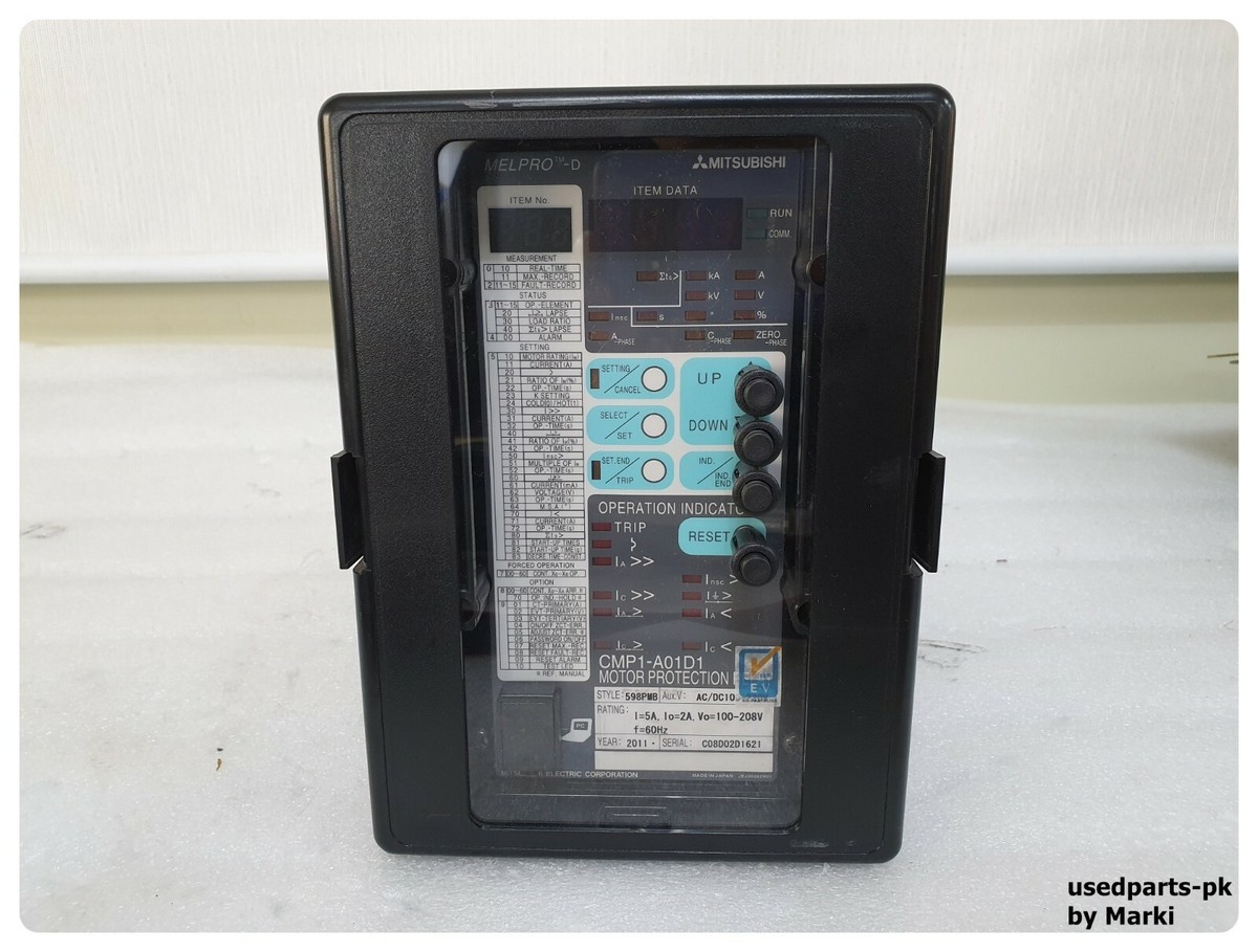 ○ 三菱電機 MELPRO-D CPP1-A02D2 系統連系保護継電器 中古動作 ○ 三菱電機 MELPRO-D CPP1-A02D2 系統連系保護継電器 中古動作