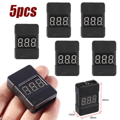 Low Voltage Buzzer Lipo Alarm Piezo Tester Checker Warner Saver Spannung