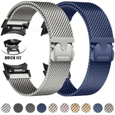 Quick Fit Milanese Metal Band Strap For Samsung Galaxy Watch 4 5 6 7 40/44/43/47