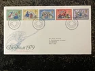 United Kingdom 1979 - Christmas FDC stamps Bethlehem Llandeilo Dyfed