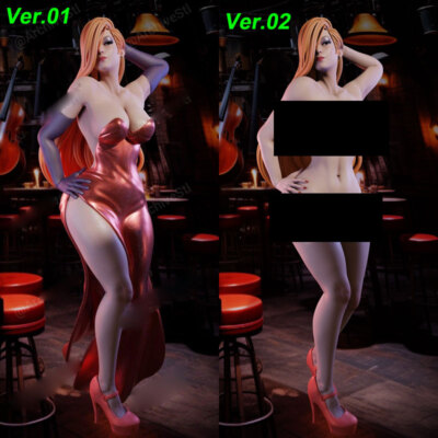 Jessica Rabbit 3D Printing Garage Kit Figure Model Kit Unpainted Unassembled GK