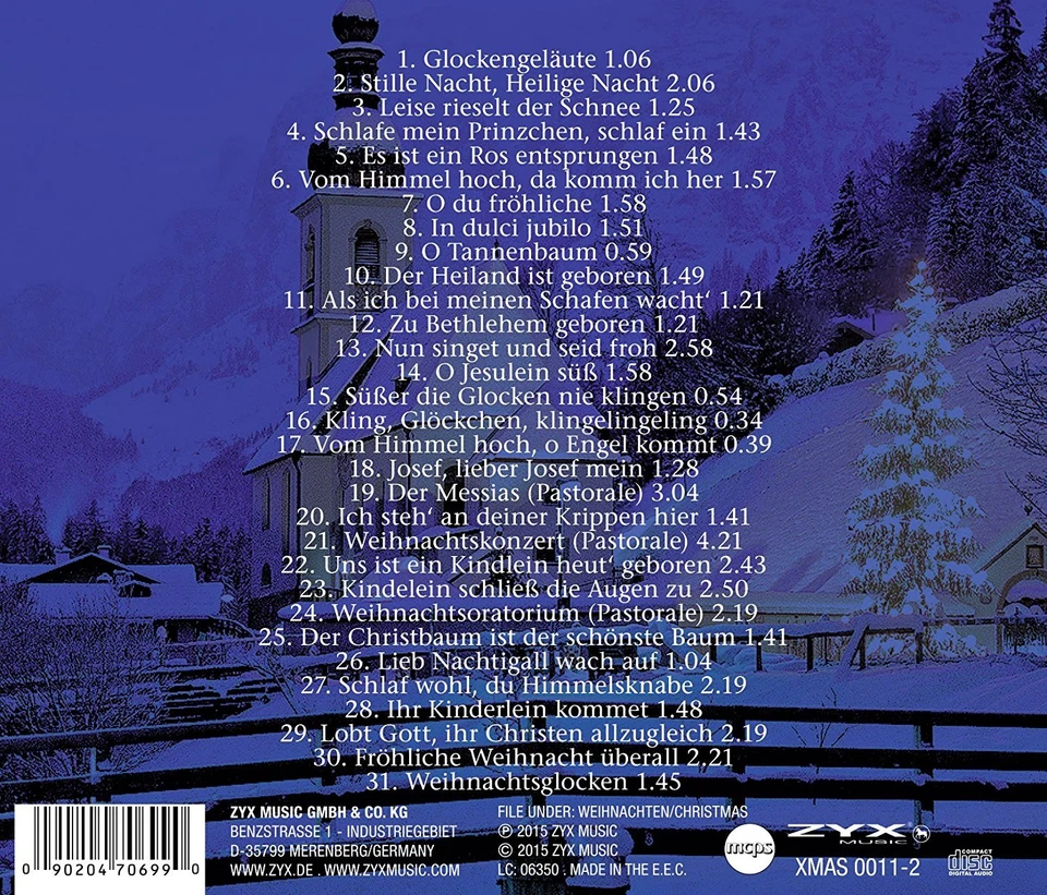 Deutsche Adventslieder Und Weihnachtslieder von Various Artists - Bild 2 von 2