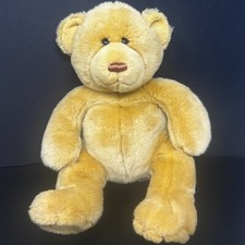 Animal Alley Toys R Us Golden Tan Teddy Bear Plush Stuffed Animal 2000 Sits