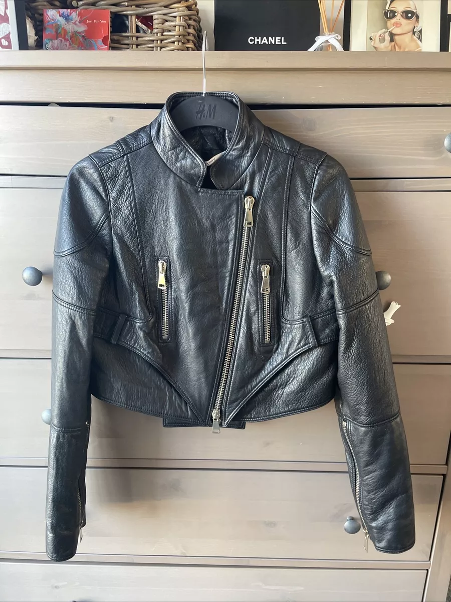 Givenchy leather bomber clearance jacket