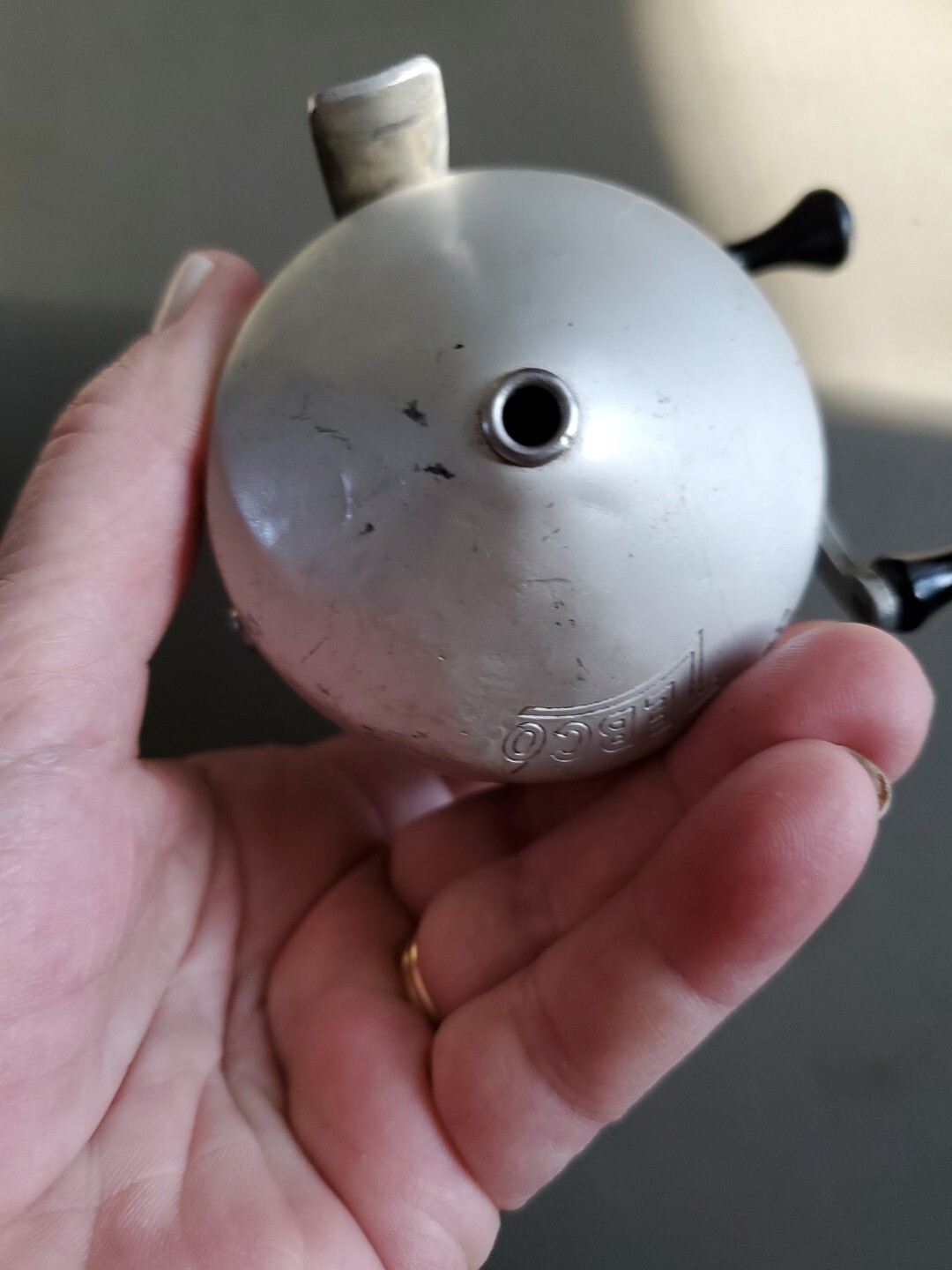 Vintage Zero Hour Bomb Co Spinning Reel Pre Zebco Tulsa Oklahoma Early